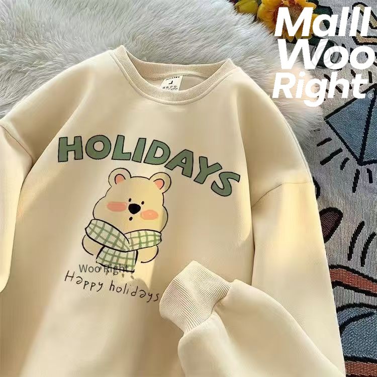 จัดส่งตลอด 24 ชั่วโมง Woo Right   oversized t shirt Oversized Tee เนื้อผ้าอ่อนนุ่ม ใส่สบายไม่ร้อน COD + จัดส่ง24ชั่วโมง