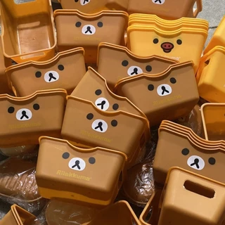 Cute Elaine Bear Ins Storage Ancient Early Flavor Carto Box Desktop Fit Box Multifunctional Sundries