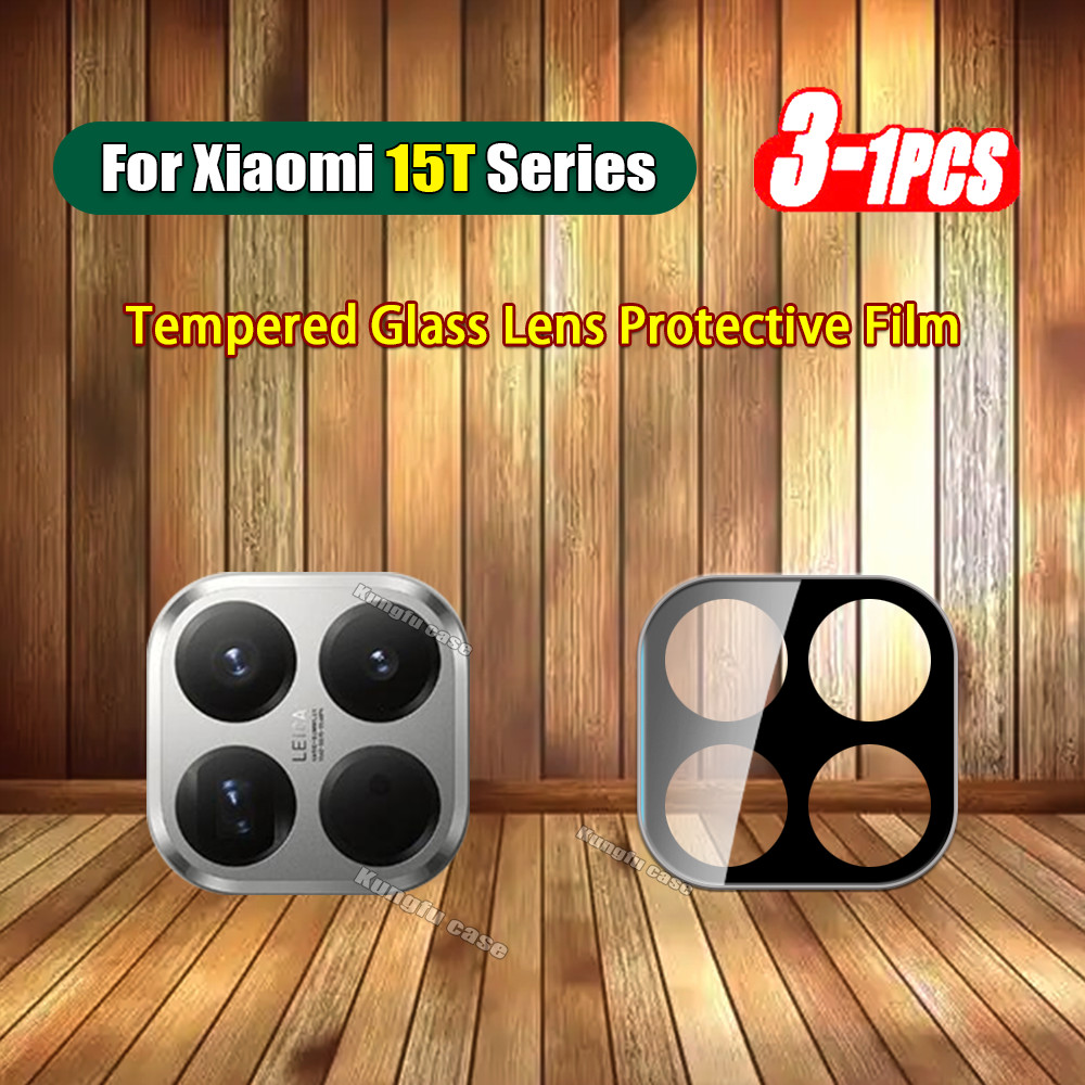 1-3 ชิ้นกล้องฟิล์มกระจกนิรภัยสําหรับ Xiaomi Poco F8 Pro Ultra PocoF8 F8Pro F8Ultra 5G 3D แบบบูรณาการโปร่งใสเลนส์ Protector Full Coverage ป้องกันฟิล์มแก้วเลนส์