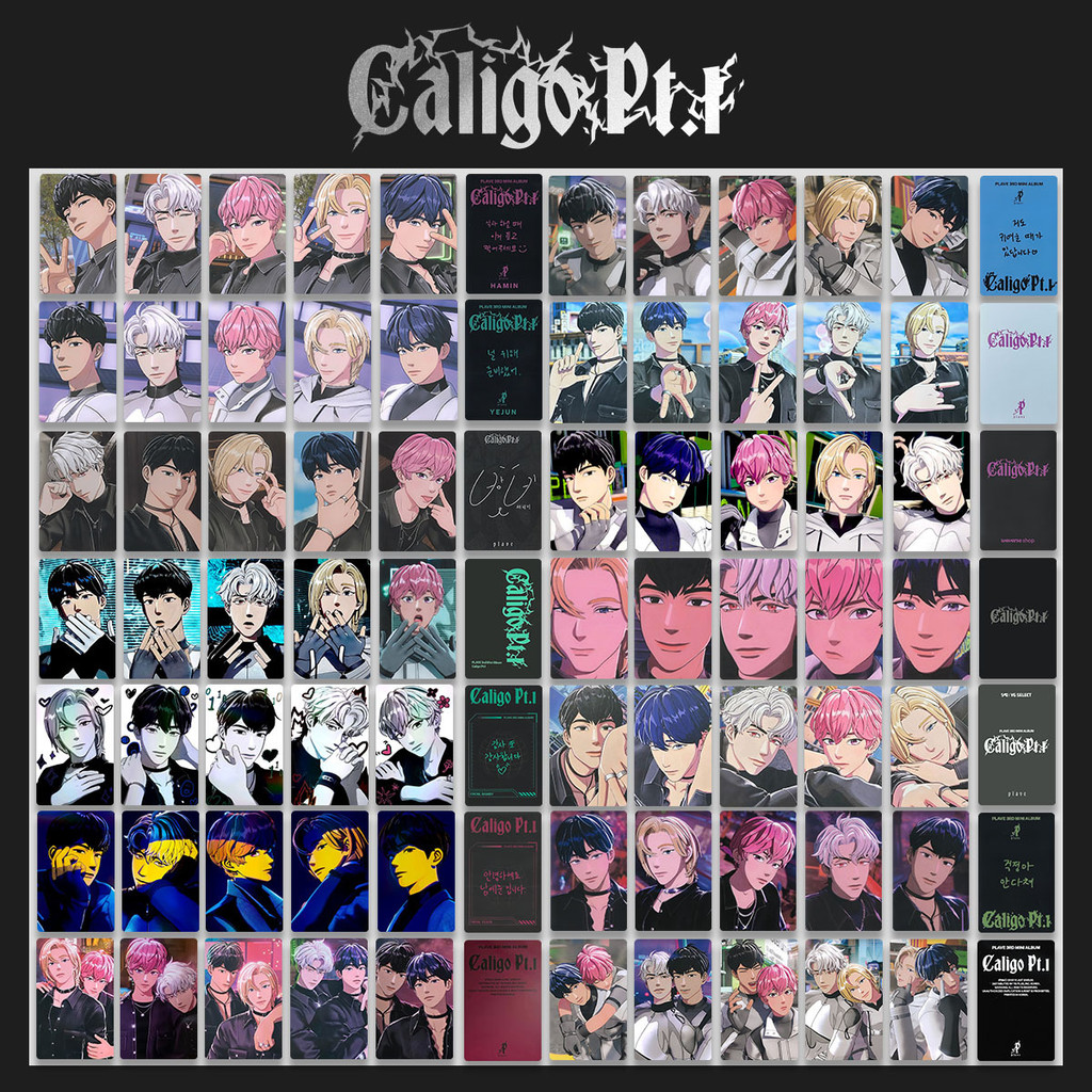 PLAVE รวมอัลบั้มใหม่ Caligo Pt.1 อัลบั้มสินค้า Photocard การ์ดสุ่มการ์ดพิเศษ Dash Photocard PLAVE อั