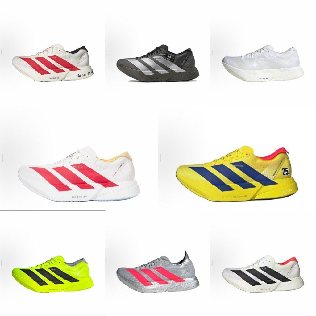 รองเท้าวิ่ง Adizero Adios Pro 4 สําหรับผู้ชายและผู้หญิง รุ่น JR6363 JR6355 JR1094 9KXS