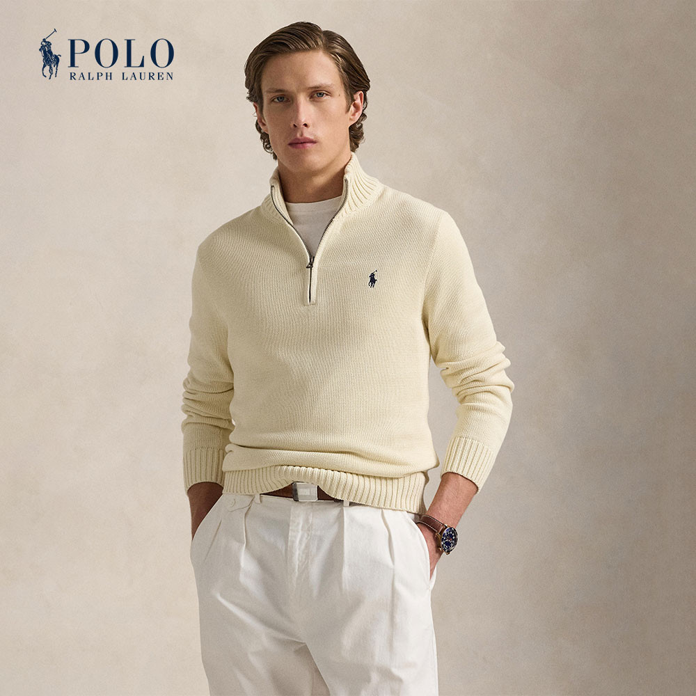 Polo Ralph Lauren เสื้อสเวตเตอร์ผู้ชาย รุ่น MNPOSWE16822188 สีเบจ