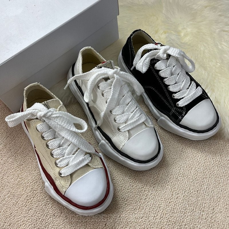 Mihara Yasuhiro mmy Dissolve Shoes Thick-Soled Canvas Casual Couple Men and Women Height-Increasing 