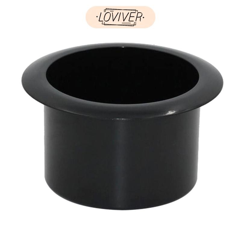 LOVIVER ที่วางแก้วทรงกลมเก้าอี้เอนกายโซฟาที่เท้าแขนที่วางเครื่องดื่มพอดี85มมถ้วย;