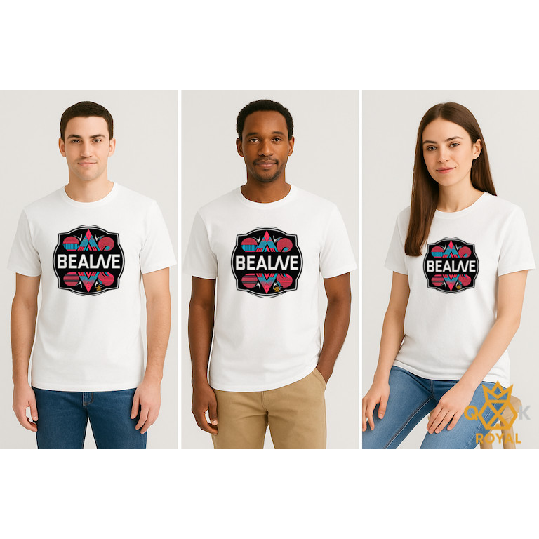 Q&K Royal - The Peoples Drop 57 สร้างแรงบันดาลใจอ้าง Motif เสื้อยืด Distro Premium Streetwear Unisex