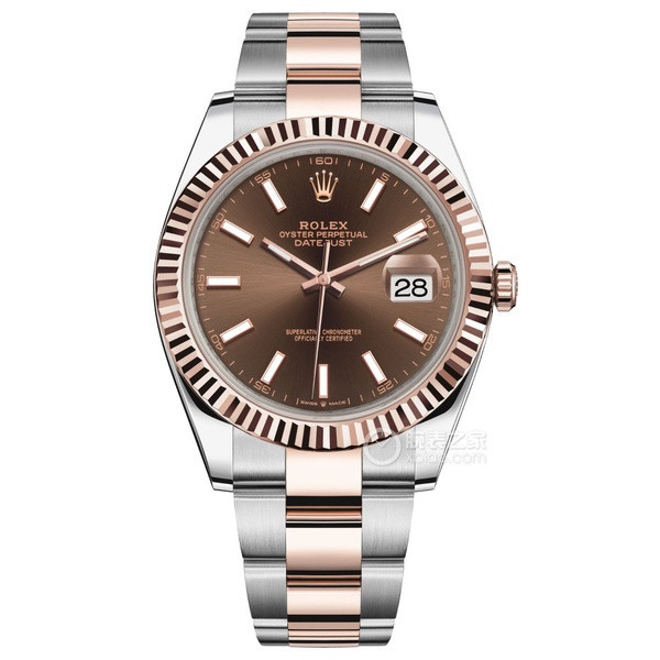 หน้าปัดสีน้ําตาลวันที่จอแสดงผลกีฬาสันทนาการหรูหราอินเทรนด์ประณีตนาฬิกากลไกอัตโนมัติ Rolex Datejust36