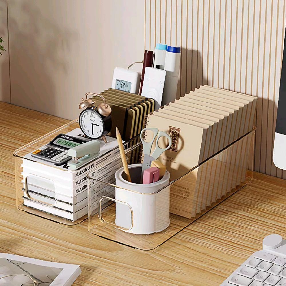 ฟรีSticker🎊 กล่องเก็บของ สไตล์มินิมอล กล่องโพสอิท ถาดใส่ของ กล่องใส่กระดาษโน๊ต - รูปที่ 4