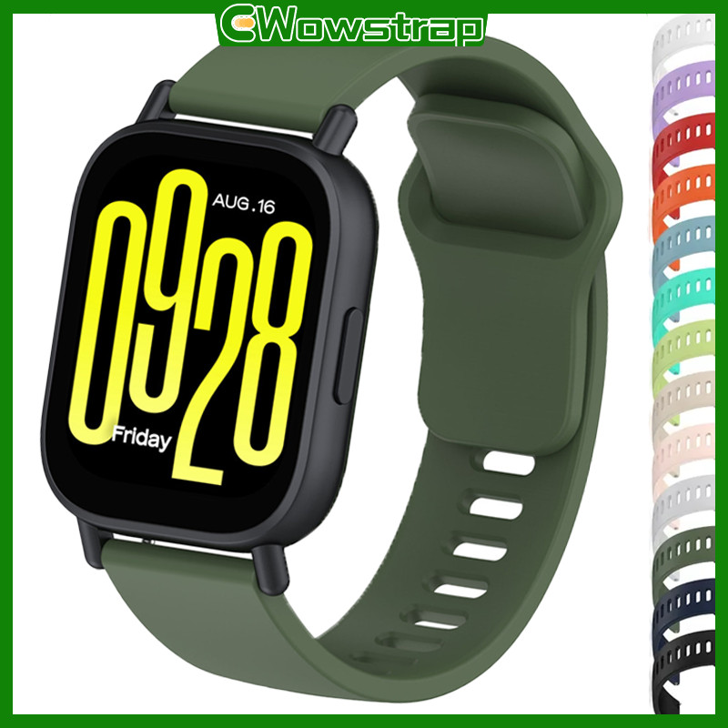 22 มม. สายนาฬิกาข้อมือ ซิลิโคนนุ่ม for Redmi Watch 5 Active/Lite / Huawei Watch GT 5/4/3/2/2e Pro 46มม./ Amazfit / Aolon