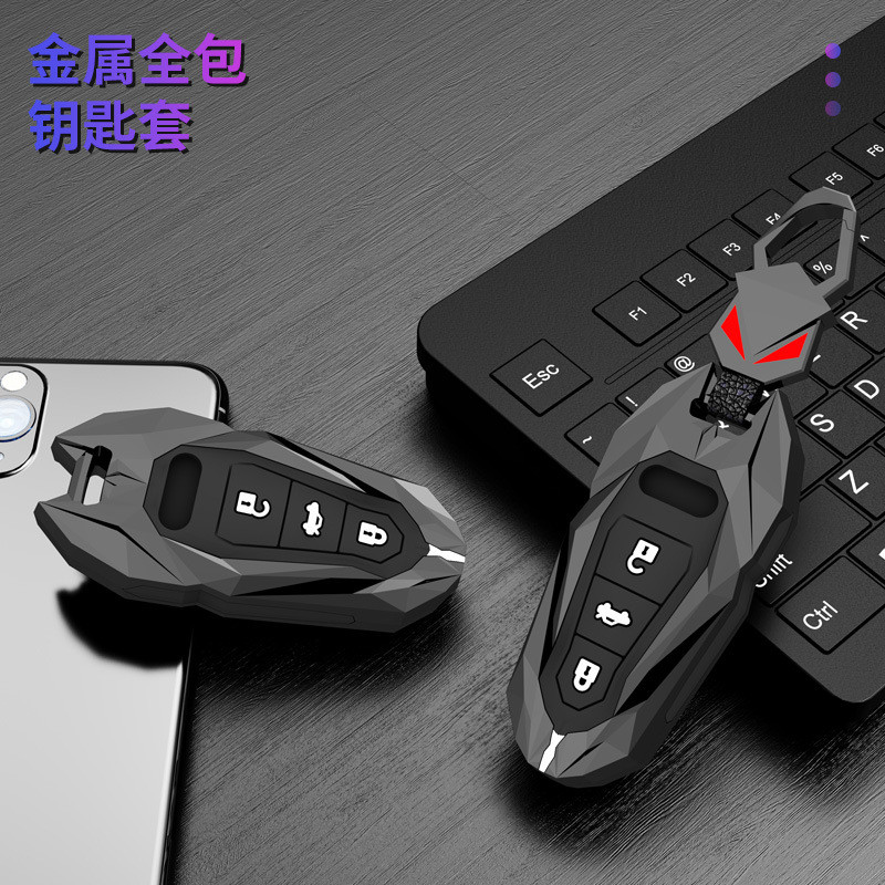 เหมาะสําหรับปี 2024 Audi a6l เคสกุญแจ a4l กรณี a3l รถ a4l q5l q3 a5 q2l q7 หัวเข็มขัด a8 a7