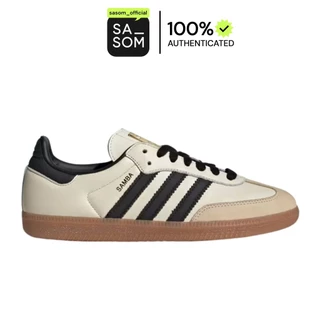 adidas Samba OG Cream White Sand Strata (Women's) | ของแท้ ตรวจสอบโดย SASOM