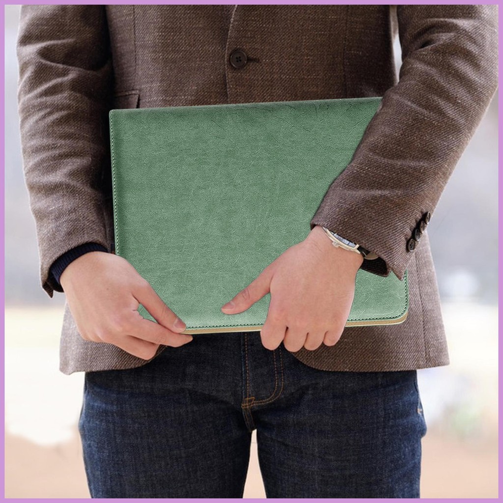 หนัง Padfolio สําหรับชายธุรกิจ Padfolio Resume Legal Pad ธุรกิจ Folio Organizer A4 Notepad Resume ki