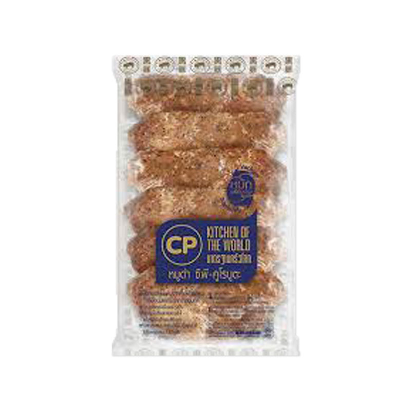 หมูดำสันคอสเต็กหมักพริกไทยดำ960ก (CP Kuro Black Pepper Collar Steak 960 g)