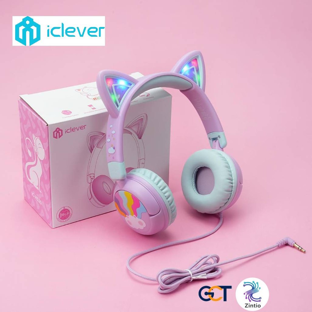 หูฟังสำหรับเด็กที่ทั้งน่ารักและปลอดภัย iClever HS25 Kids Headphones หูฟังครอบหู รับประกันศูนย์ไทย 12