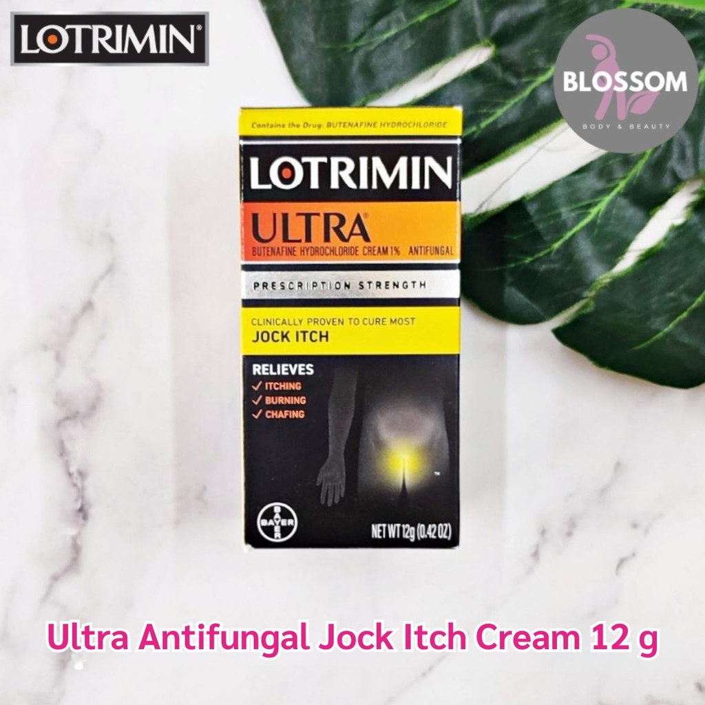 Lotrimin - Ultra Antifungal Jock Itch Cream 12 g ครีมลดคันจ๊อค ขาหนีบ ต้นขา