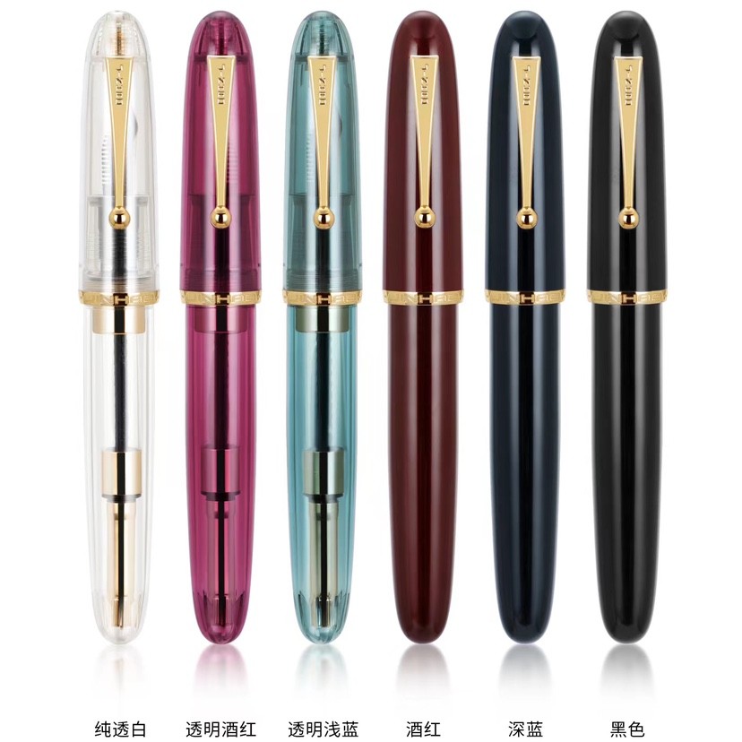 Jinhao Fountain Pen Avenue 9019 Series Business Office การประดิษฐ์ตัวอักษรฝึกประดิษฐ์ตัวอักษรปากกา N