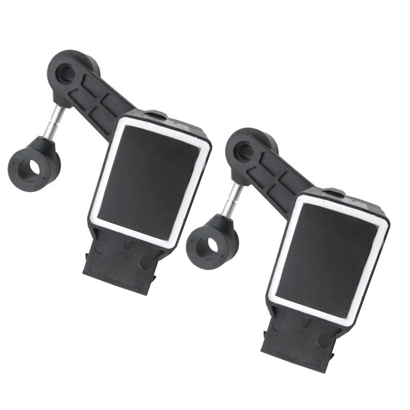 2PCS ด้านหน้าความสูงเซ็นเซอร์ระดับ C2C2253 C2C2255 สําหรับ Jaguar XJ8 XJR 2004-2007 ระบบกันสะเทือนไฟ