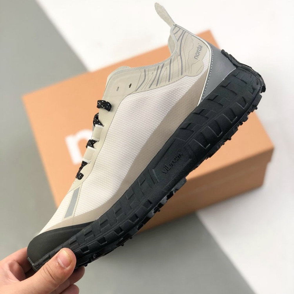 รองเท้าวิ่งเทรล Norda 001 สีเทา น้ำหนักเบา ทนทาน กันลื่นและกันน้ำ เหมาะสำหรับทั้งผู้ชายและผู้หญิง - รูปที่ 3