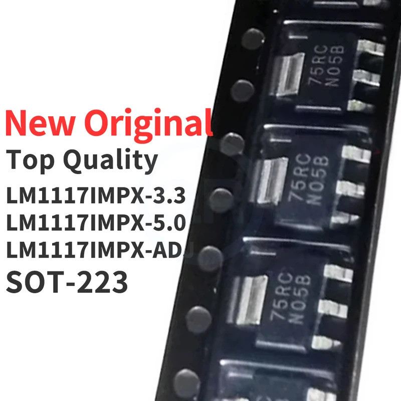 1-5PCS LM1117IMPX-3.3 LM1117IMPX-5.0 LM1117IMPX-ADJ /NOPB LM1117IMPX-1.2 LM1117IMPX-1.8 LM1117IMPX-2
