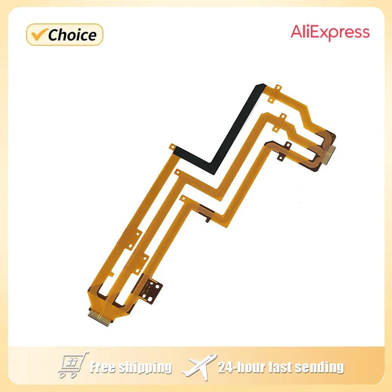 AX700 X70 จอแสดงผล LCD Flex Shaft หมุนสายเคเบิลบานพับริบบิ้นแบบยืดหยุ่น FPC สําหรับ Sony FDR-AX700 P