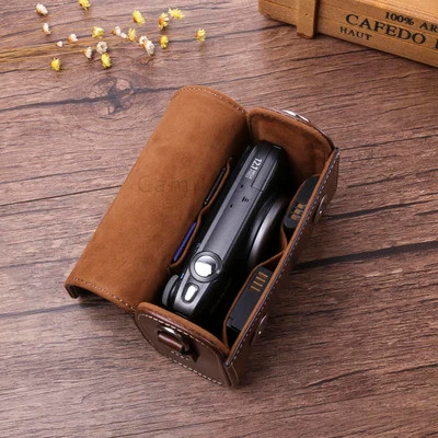 Retro กระเป๋ากล้องหนังสําหรับ Micro single SONY RX100 VII VI V VA IV III II HX90V HX90 HX80 HX99 HX9