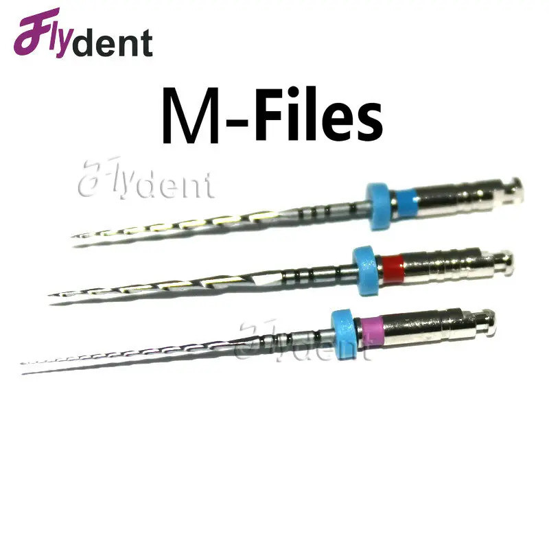 ทันตกรรม Mt ไฟล์ทันตกรรมโรตารี M-Files Endodontic ใช้สําหรับ Root Canal ทําความสะอาดทันตแพทย์ทันตกรร
