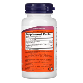 [พร้อมจัดส่ง] Alpha Lipoic Acid 250/600mg เหมาะกับผู้ที่พักผ่อนน้อย ใช้สายตาเยอะ หรือใช้ชีวิตในสภาพแวดล้อมที่มีมลภาวะ
