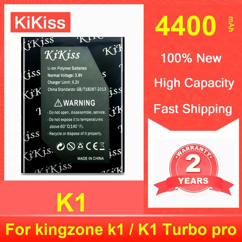 แบตเตอรี่โทรศัพท์มือถือทดแทนสําหรับ kingzone k1 / K1 Turbo pro