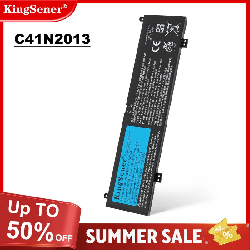 KingSener 90W C41N2013 C41N2013-1 แบตเตอรี่แล็ปท็อปสําหรับ ASUS ROG Strix G513 G513IM G713 G713IM G7