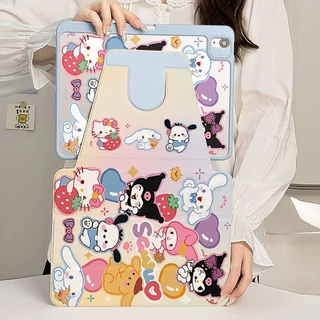 ✨ส่ง24ชม✨เคสiPadหมุน 360° Gen12 Gen11 Gen10 ที่ใส่ปากกา sanrio เคส iPad Air6/7 Air8 11/13 2026 Gen9