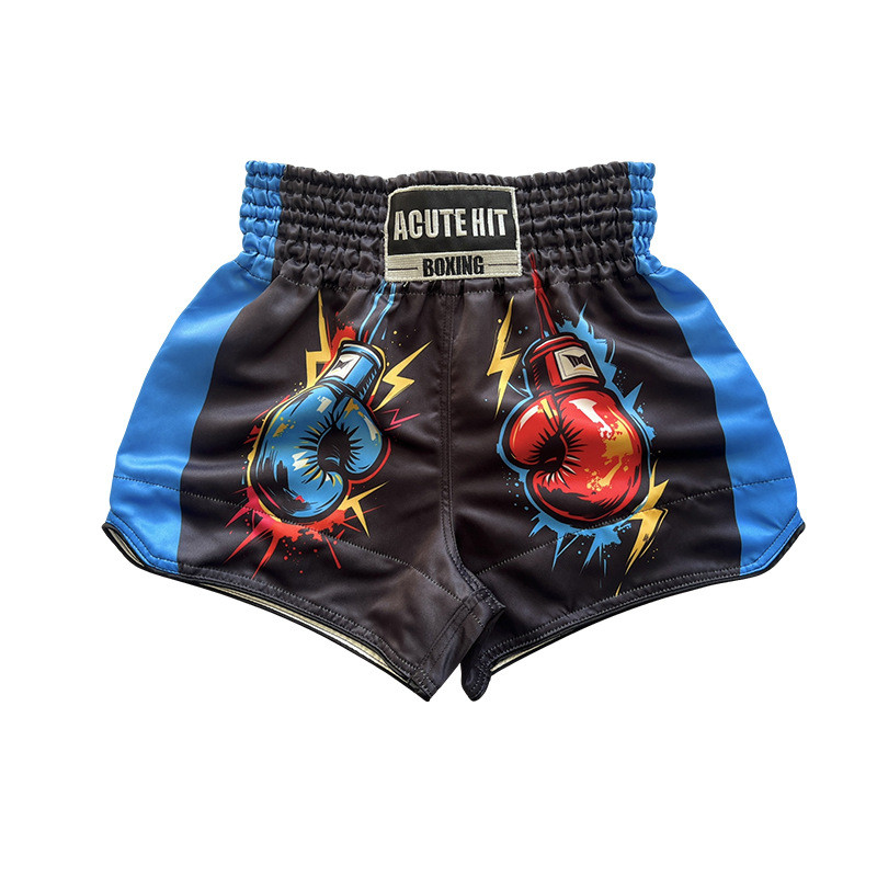 UFC Fighting Training Boxing Pants Sanda Muay Thai MMA Match Boxing Printing Sports Adult Unisex bGx6