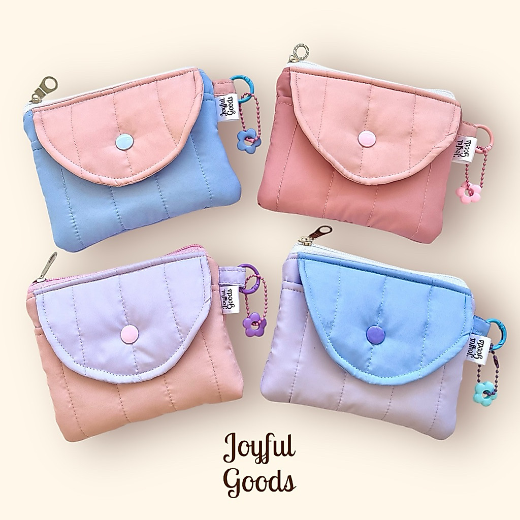 PUFFY POUCH WALLET | MINI MONEY COSMETIC WALLET