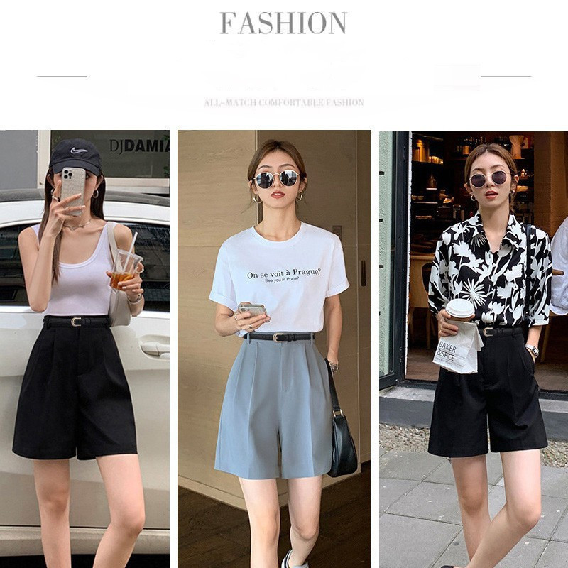 เข็มขัดผู้หญิง belt เครื่องประดับแฟชั่น เข็มขัดหนัง รูปที่ 3