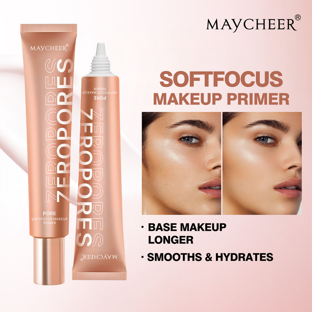 20g Pore Minimizing Primer Hydrating คอนซีลเลอร์ Smoothing Soft Focus เมคอัพเบสสําหรับลุคไร้ที่ติทุก