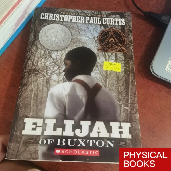 หนังสือมือสองต้นฉบับ elijah of buxton