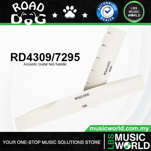 ROAD DOG RD4309/7295 ชุดน็อตและอานกีต้าร์โปร่ง