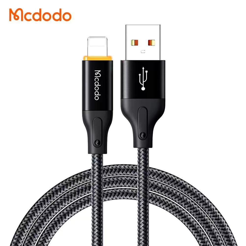[ OS ] MCDODO CA-301 Auto Power Off USB Data Cable 3A Super Fast Quick Charging LED Indicator