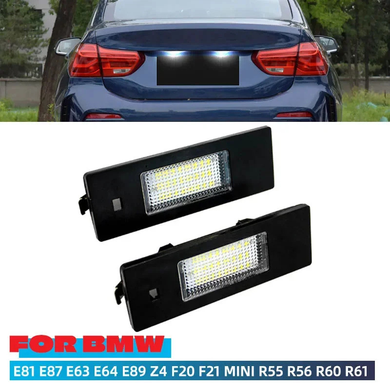 HUI รถ Led จํานวนใบอนุญาตสําหรับ BMW 1 6 Z Series E81 E87 F20 F21 E63 E64 M6 F06 F12 F13 E85 E86 E89