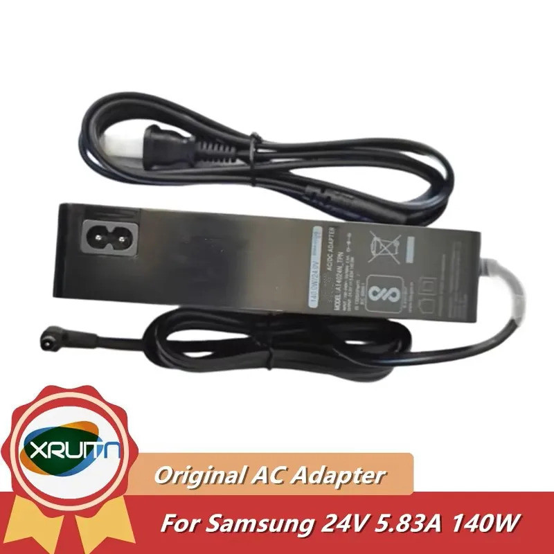 Original 140W 24V 5.83A A14024_TPN AC/DC ADAPTER Charger BN44-01024A สําหรับ Samsung C32G75TQSU 32 I