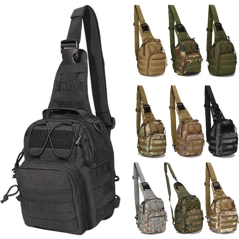 LHI Tactical Shoulder Chest Bag Rover EDC Outdoor CCW Sling Bag Waterproof Hiking Camping Pack Hunti