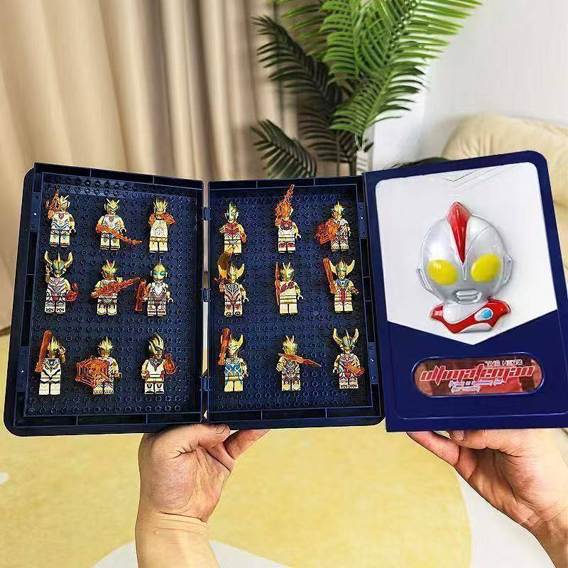Ultraman Series 3D Building Blocks Book Assembling Building Blocks Children's Toys IK9C