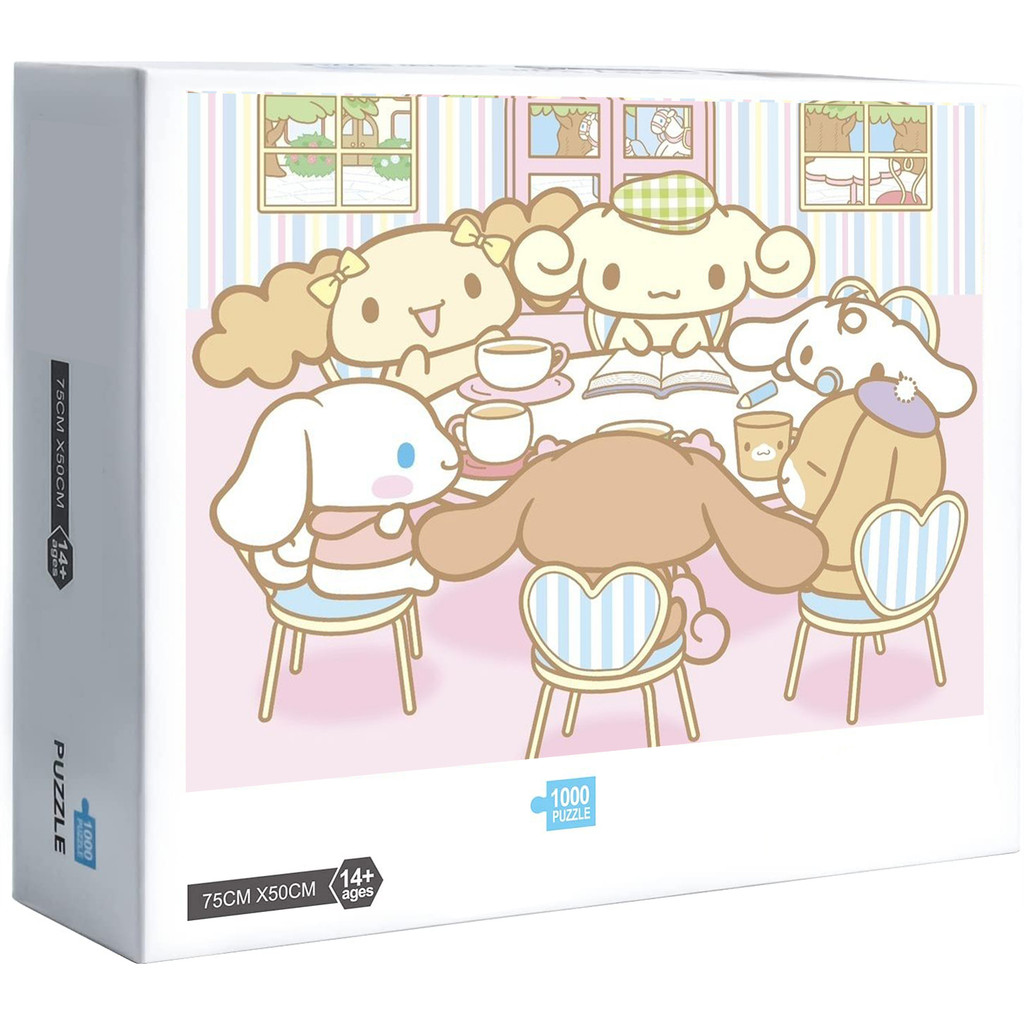 Cinnamoroll Sanrio Mocha Chiffon Espresso Milk Cappuccino จิ๊กซอว์ปริศนา 300 500 1000 ชิ้นตกแต่งบ้าน