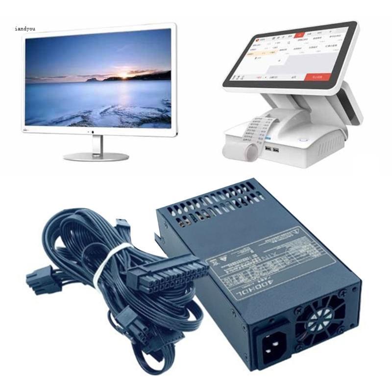 Iny FLEX 400W คอมพิวเตอร์เดสก์ท็อปอะแดปเตอร์จ่ายไฟ All-in-one FLEX ITX ขนาดเล็ก 1U