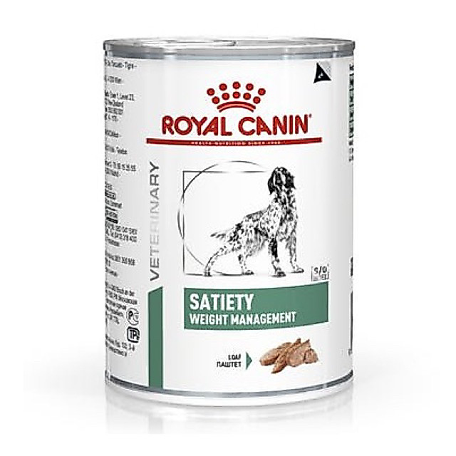 Royal Canin Satiety อาหารเปียก สูตรควบคุมน้ำหนัก สุนัขโรคอ้วนหรือน้ำหนักเกิน  410g