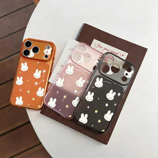 เคสมือถือดีไซน์มินิมอล ลายการ์ตูนสุดฮิต กันรอย กันตก สำหรับ iPhone 17 16 15 14 13 12 11 Series