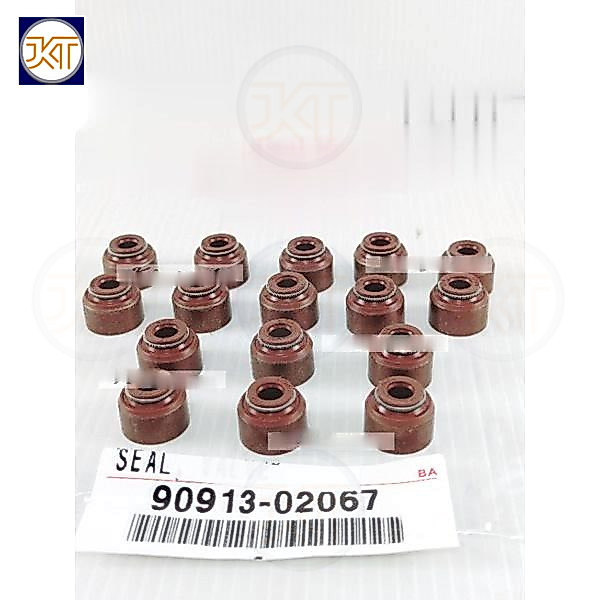 ส่งเร็ว ซีลหมวกวาล์ว ยางหมวกวาล์วAE101 4AFE,4A,5AFE Soluna,4EFE(16ตัว/ชุด) ยางตีนวาล์ว4AFE,5AFE,4EFE