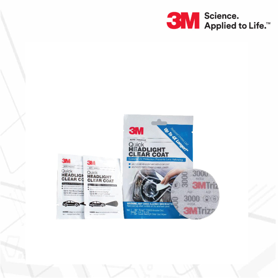 3M ผลิตภัณฑ์ขัดเคลือบไฟหน้ารถ PN39173