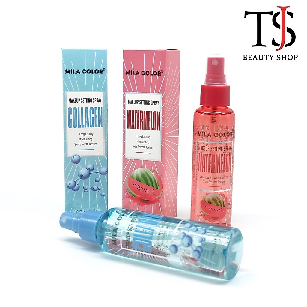 Mila Color Makeup Setting Spray สเปรย์ล็อกเมคอัพ ผิวสดชื่น คุมมันบนผิวหน้า