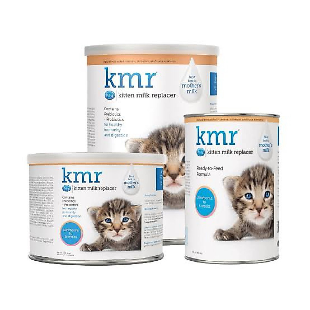 KMR PetAg Kitten Milk Replacer นมทดแทนนมแม่แมว นมสำหรับลูกแมวแรกเกิด มีแบบน้ำและผงให้เลือก