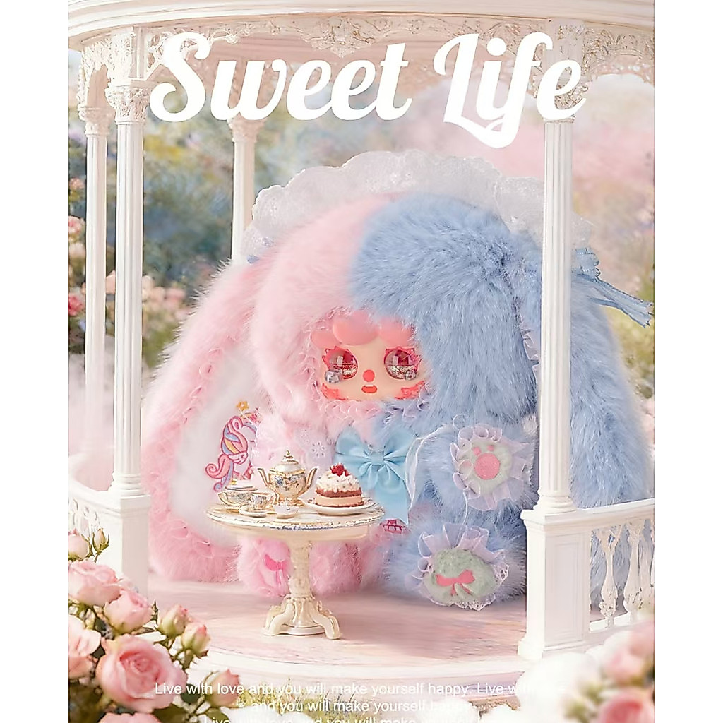สินค้าใหม่ ของแท้ MIGO Rose Tea Party Series ตุ๊กตาไวนิล 600% Body Big Baby ตกแต่งตุ๊กตาสาวของขวัญสไตล์ยืนยัน
