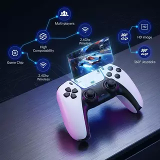 Game Stick HDMI 4K เครื่องเล่นเกมย้อนยุค พร้อมจอยบลูทูธ 64GB ในตัว 40000+ เกม เล่นง่าย เสียบใช้งานได้ทันที คุณภาพสูง